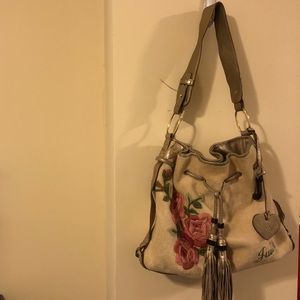 Embroidered Roses Juicy Couture Handbag